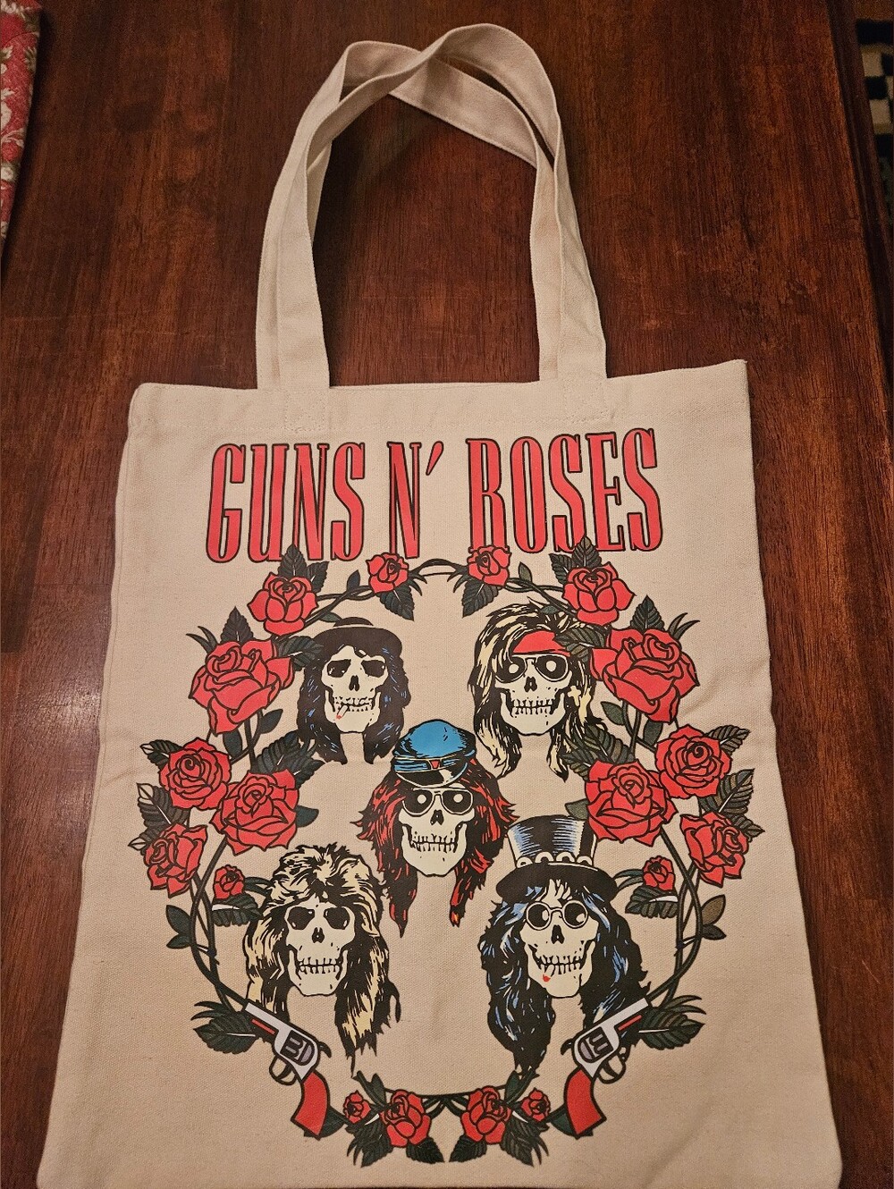 Guns 'n' Roses Tote Bag, NWOT